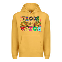 Mustard tacos before vatos Premium Hoodie - CTS Tumbler Store