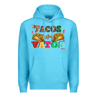 Ocean Blue tacos before vatos Premium Hoodie - CTS Tumbler Store