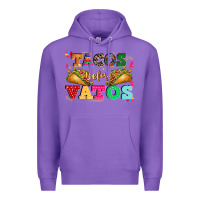 Purple tacos before vatos Premium Hoodie - CTS Tumbler Store