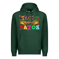 Sports Green tacos before vatos Premium Hoodie - CTS Tumbler Store