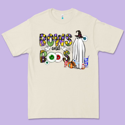 Bows And Boos Y'all Premium Tee Designed By Cowhidedigitalart