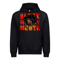 Black Black history month juneteenth Urban Hoodie - Zillion Design Studio