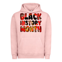 Pigment Salmon Black history month juneteenth Urban Hoodie - Zillion Design Studio