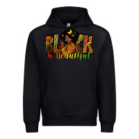 Black Black is beautiful juneteenth Urban Hoodie - Zillion Design Studio