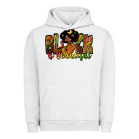 Pigment Lunar Rock Black is beautiful juneteenth Urban Hoodie - Zillion Design Studio
