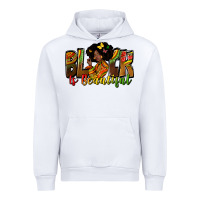 White Black is beautiful juneteenth Urban Hoodie - Zillion Design Studio