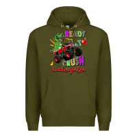 Army Green ready to crush kindergarten Premium Hoodie - Zillion Design Studio