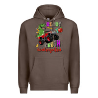 Coffee ready to crush kindergarten Premium Hoodie - Zillion Design Studio
