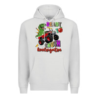 Dove Grey ready to crush kindergarten Premium Hoodie - Zillion Design Studio