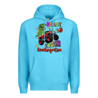Ocean Blue ready to crush kindergarten Premium Hoodie - Zillion Design Studio