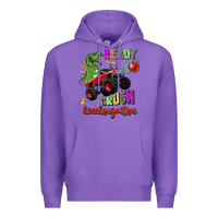 Purple ready to crush kindergarten Premium Hoodie - Zillion Design Studio