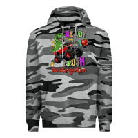 Slate Camo ready to crush kindergarten Premium Hoodie - Zillion Design Studio