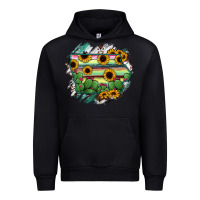 Black Iowa State Map Urban Hoodie - RanaPortraitStore