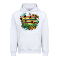 White Iowa State Map Urban Hoodie - RanaPortraitStore