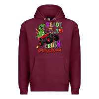 Burgundy ready to crush preschool Premium Hoodie - Zillion Design Studio
