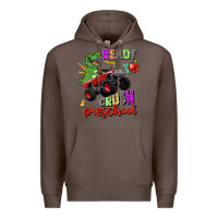 Coffee ready to crush preschool Premium Hoodie - Zillion Design Studio