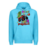 Ocean Blue ready to crush preschool Premium Hoodie - Zillion Design Studio