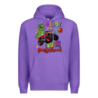 Purple ready to crush preschool Premium Hoodie - Zillion Design Studio
