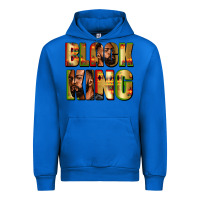 Cobalt Black king juneteenth Urban Hoodie - Zillion Design Studio