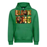 Emerald Black king juneteenth Urban Hoodie - Zillion Design Studio