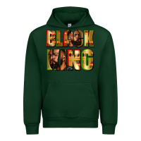 Forest Green Black king juneteenth Urban Hoodie - Zillion Design Studio