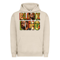 Pigment French Oak Black king juneteenth Urban Hoodie - Zillion Design Studio