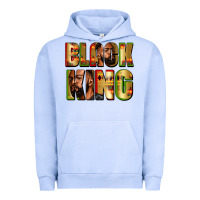 Pigment Grape Ice Black king juneteenth Urban Hoodie - Zillion Design Studio
