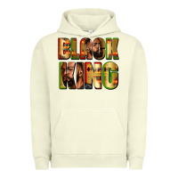 Pigment Pistachio Black king juneteenth Urban Hoodie - Zillion Design Studio