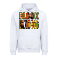 White Black king juneteenth Urban Hoodie - Zillion Design Studio
