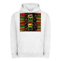 Pigment Lunar Rock Black license letters  juneteenth Urban Hoodie - Zillion Design Studio