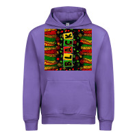 Black License Letters  Juneteenth Urban Hoodie | Teevron