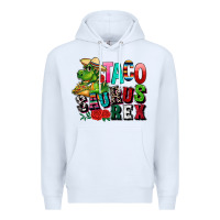 White taco saurus rex Premium Hoodie - CTS Tumbler Store
