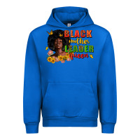Cobalt Black mother leader queen juneteenth Urban Hoodie - Zillion Design Studio