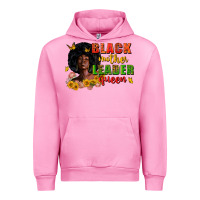 Fuchsia Pink Black mother leader queen juneteenth Urban Hoodie - Zillion Design Studio