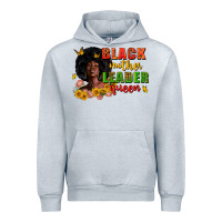 Heather Grey Black mother leader queen juneteenth Urban Hoodie - Zillion Design Studio