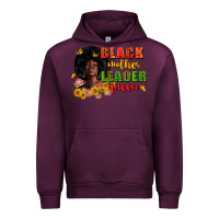 Mauve Wine Black mother leader queen juneteenth Urban Hoodie - Zillion Design Studio