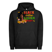 Pigment Black Black mother leader queen juneteenth Urban Hoodie - Zillion Design Studio