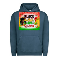 Pigment Midnight Navy Black mother leader Urban Hoodie - Zillion Design Studio