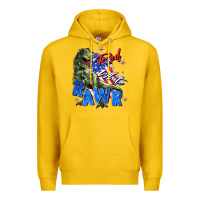 Lemon red white rawr Premium Hoodie - Zillion Design Studio