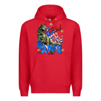 Red red white rawr Premium Hoodie - Zillion Design Studio