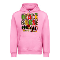 Fuchsia Pink Black Nurse magic juneteenth Urban Hoodie - Zillion Design Studio