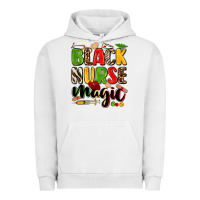 Pigment Lunar Rock Black Nurse magic juneteenth Urban Hoodie - Zillion Design Studio