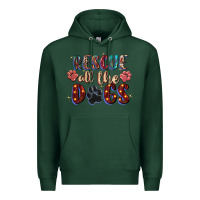 Sports Green rescue all the dogs Premium Hoodie - Zillion Design Studio