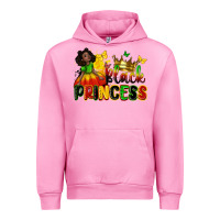 Fuchsia Pink Black princess juneteenth Urban Hoodie - Zillion Design Studio
