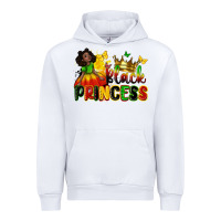 White Black princess juneteenth Urban Hoodie - Zillion Design Studio