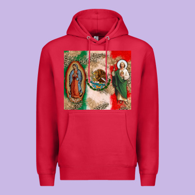 Virgin Mary And San Judas Premium Hoodie Designed By Cts Tumbler Store