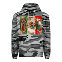 Slate Camo Virgin Mary and San Judas Premium Hoodie - CTS Tumbler Store