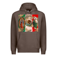 Coffee Virgin Mary and San Judas Premium Hoodie - CTS Tumbler Store