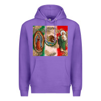 Purple Virgin Mary and San Judas Premium Hoodie - CTS Tumbler Store