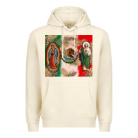 Sandshell Virgin Mary and San Judas Premium Hoodie - CTS Tumbler Store